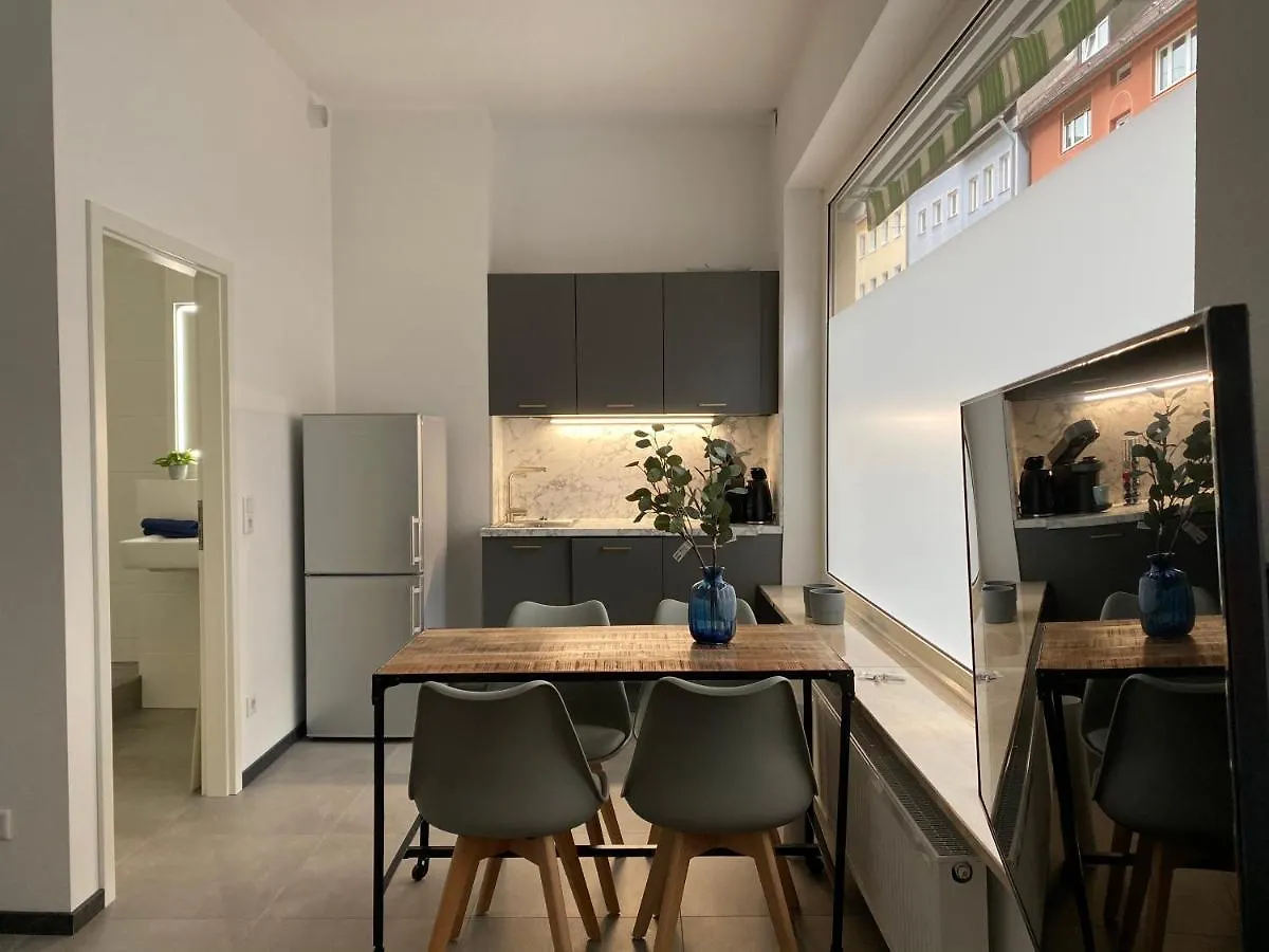 נירנברג 2-Zimmer-Appartment In Top-City-Lage Mit Parken Und Klimaanlage